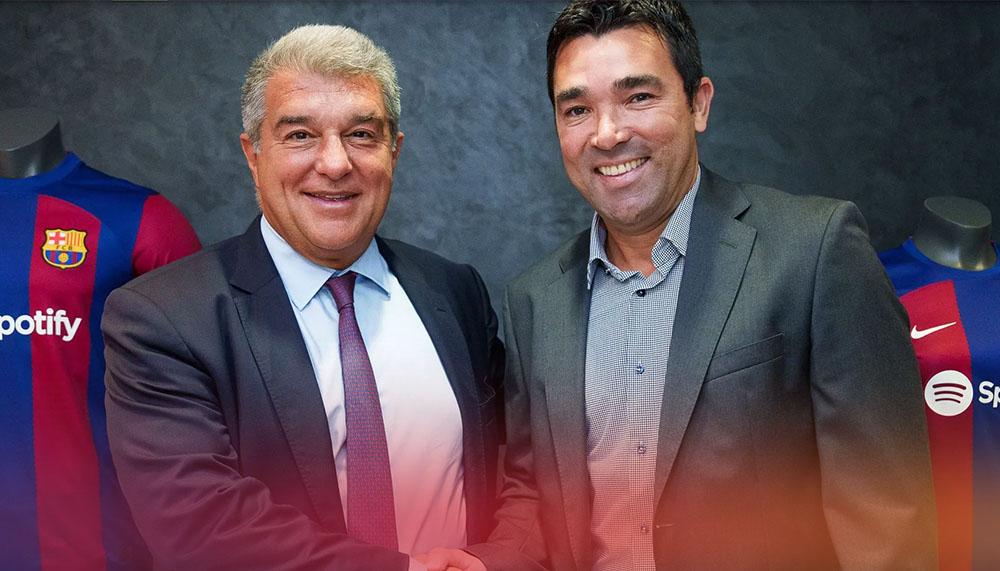 FC Barcelona stellt Deco als neuen Sportdirektor vor