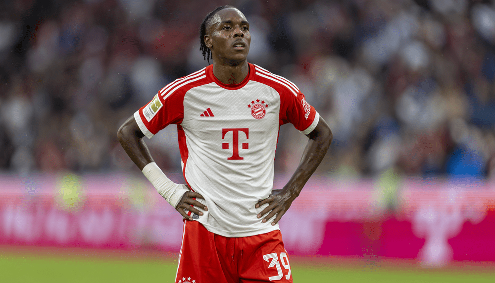 Eintracht Frankfurt versuchte es bei Bayern-Stürmer Mathys Tel