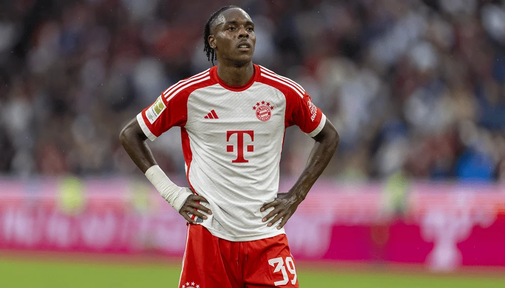 Eintracht Frankfurt versuchte es bei Bayern-Stürmer Mathys Tel