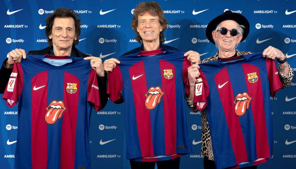 Barça arbeitet für den Clasico mit den Rolling Stones zusammen