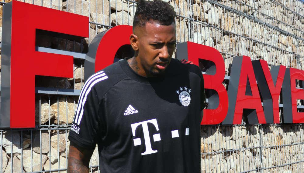 Jérôme Boateng trainiert beim FC Bayern mit
