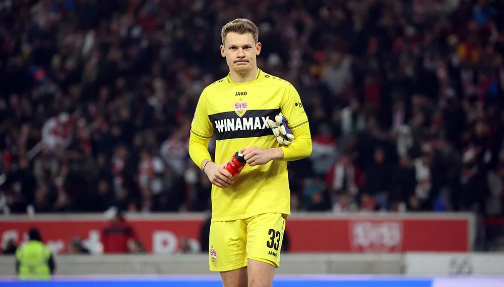 VfB Stuttgart hofft auf feste Verpflichtung von Nübel