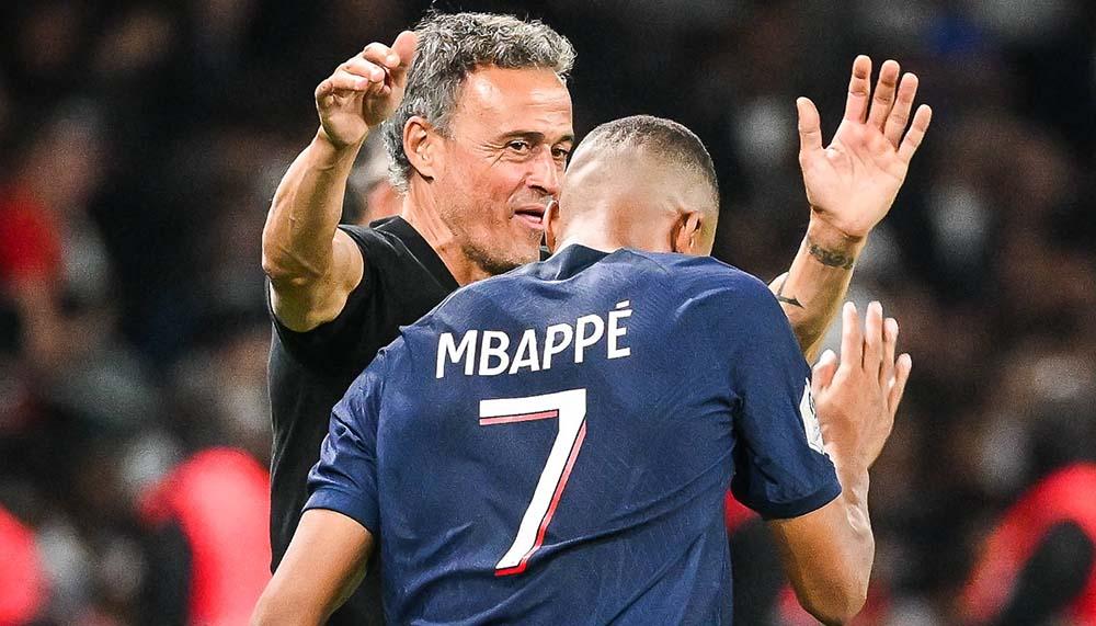 Das sagt Luis Enrique zum Streit mit Kylian Mbappé