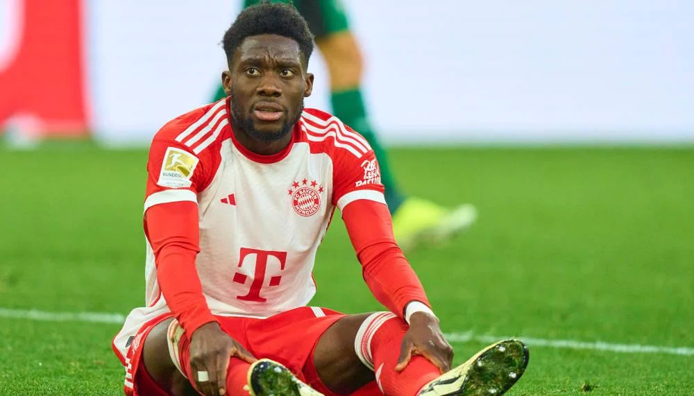 Neue Details zur Verletzung von Bayern-Profi Alphonso Davies