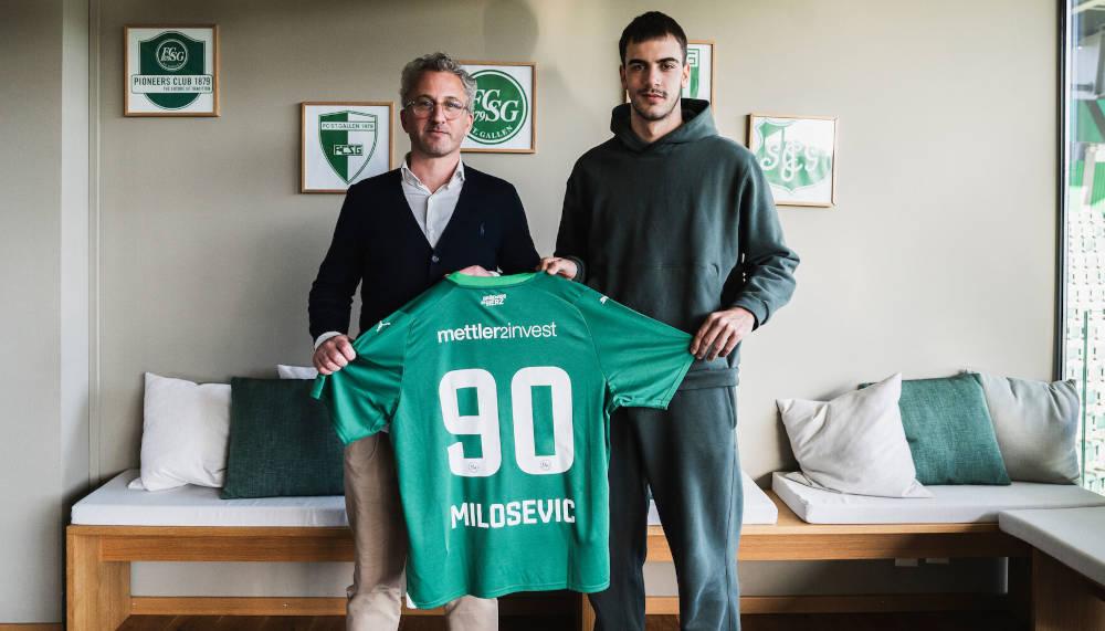 FCSG-Neuzugang Jovan Milosevic fällt wochenlang aus