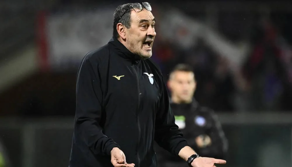 Lazio-Coach Maurizio Sarri ist sauer auf seine Vorgesetzten