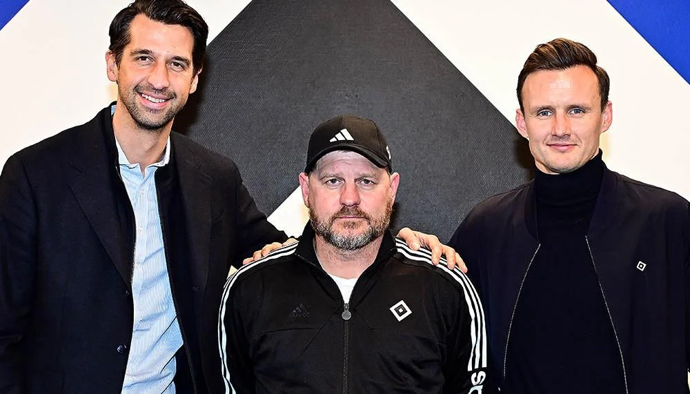 Der HSV stellt Steffen Baumgart als neuen Trainer vor