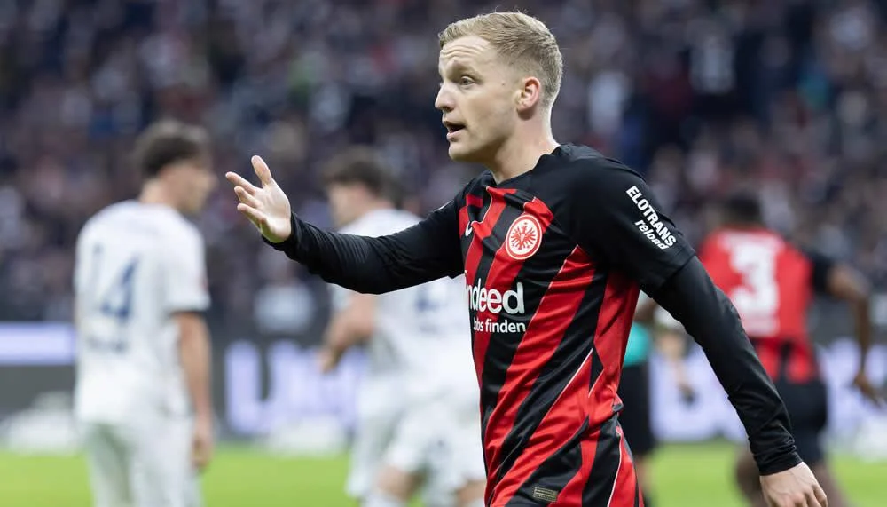 Eintracht Frankfurt trifft wohl Transfer-Entscheidung bei Donny van de Beek