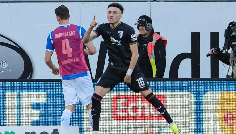 Im Video: Rubén Vargas schiesst das 4:0 für Augsburg