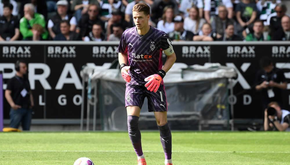 Gladbachs Jonas Omlin muss schon wieder passen