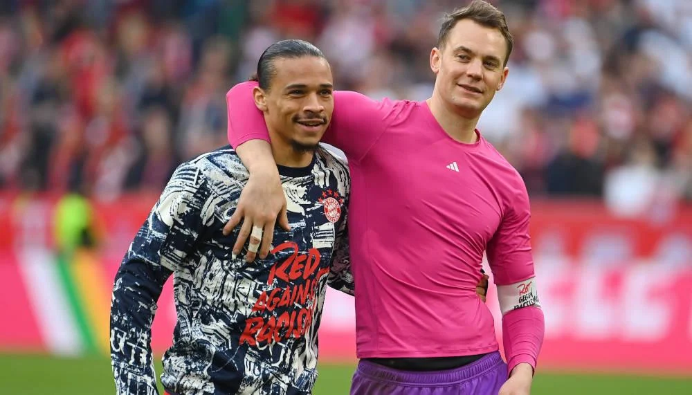 Manuel Neuer & Leroy Sané sind gegen Arsenal fit