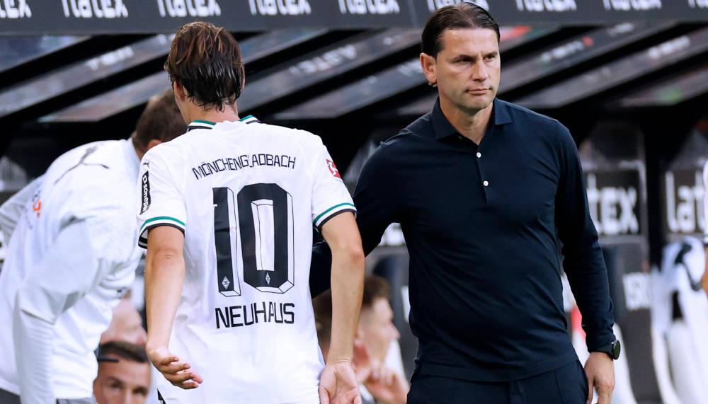 Gladbach-Coach Seoane ist sauer auf Florian Neuhaus
