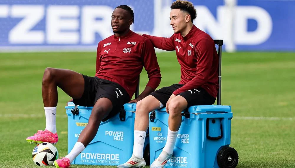 Der Rasen im Trainingscamp der Nati wurde besser