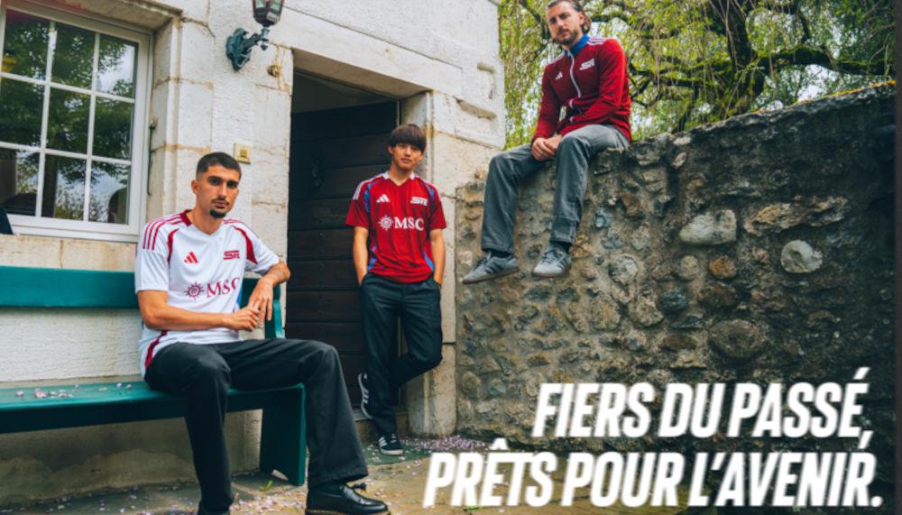 Servette präsentiert die neuen Trikots im Retro-Look