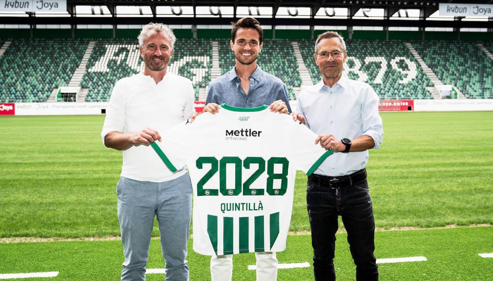 Teamstütze Jordi Quintilla verlängert in St. Gallen