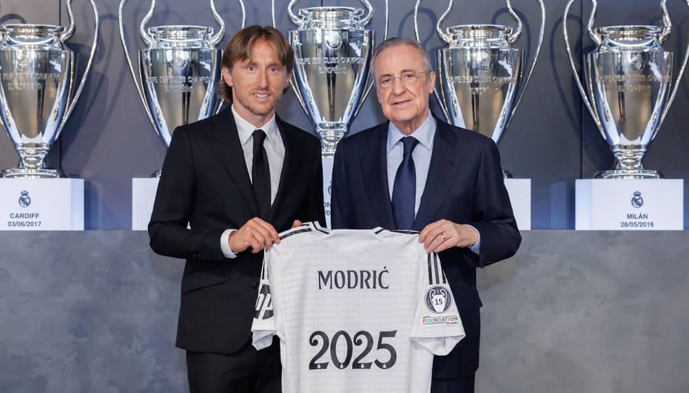 Perfekt: Luka Modric verlängert bei Real Madrid