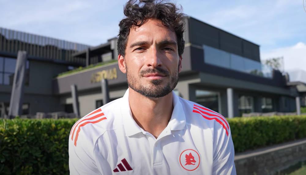 Mats Hummels steht in Rom bereits vor dem ersten Einsatz