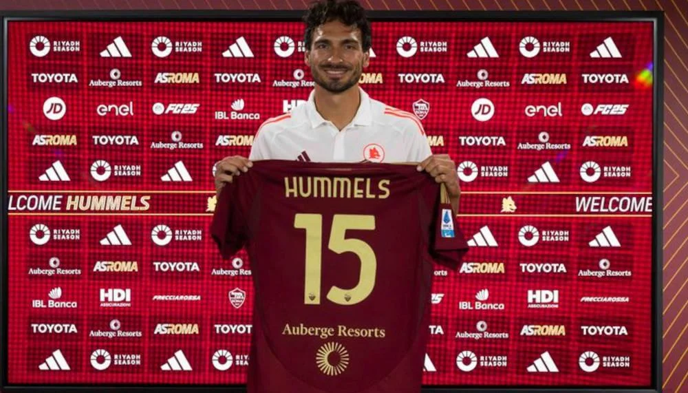 Erste Station im Ausland: Mats Hummels ist Spieler der AS Roma
