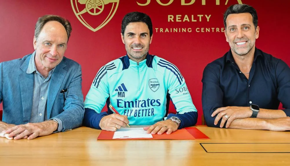 Perfekt: Mikel Arteta bindet sich bis 2027 an Arsenal