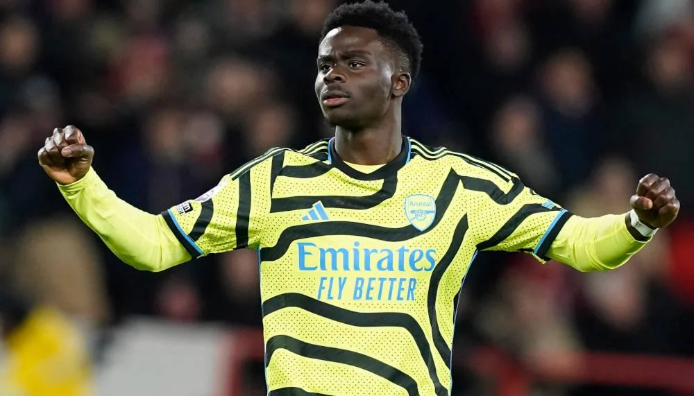 Bukayo Saka geht in Vertragsgespräche mit Arsenal