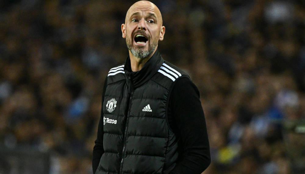 ManUtd-Coach Erik ten Hag geht auf PK auf Journalisten los