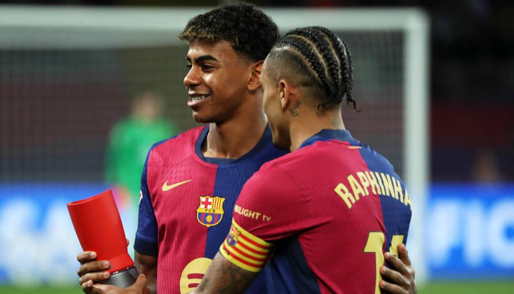 Bayern war an Barça-Stars Lamine Yamal & Raphinha dran