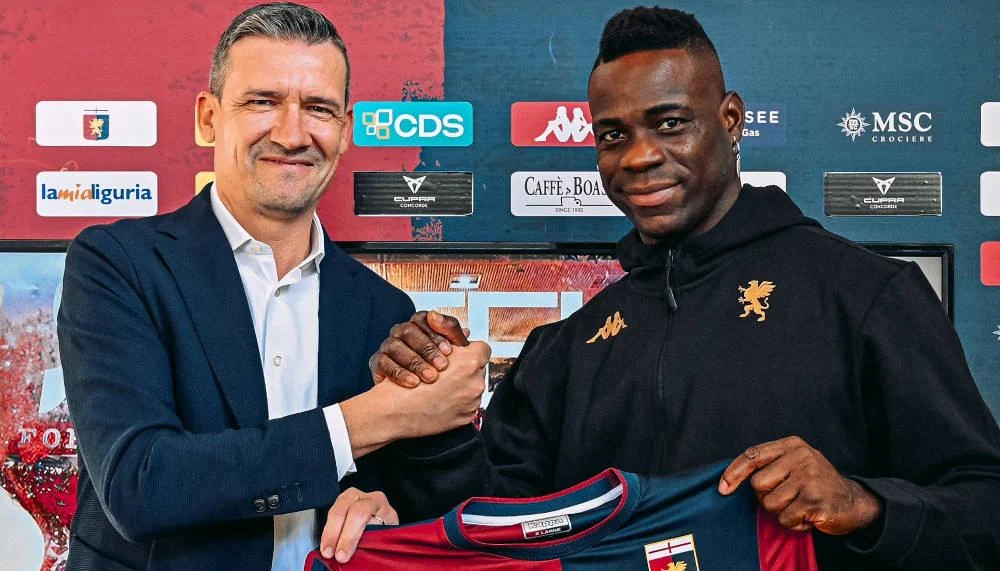 Mario Balotelli unterschreibt beim neuen Klub