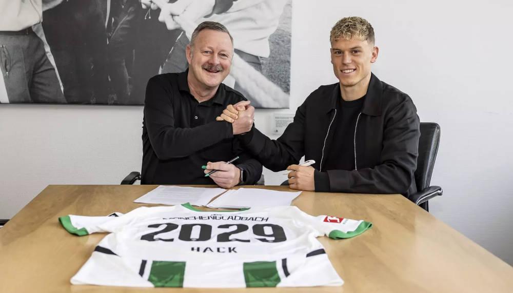 Gladbach verlängert mit Flügelflitzer Robin Hack