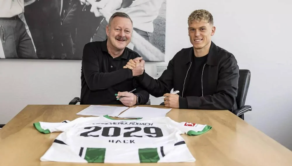 Gladbach verlängert mit Flügelflitzer Robin Hack