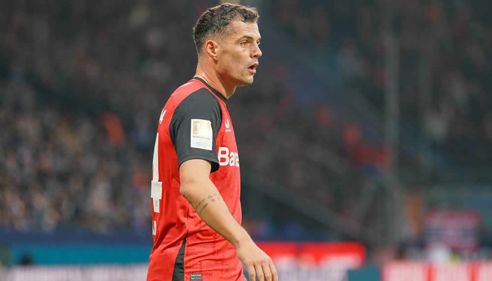 Schweizer Legionäre: Granit Xhaka leitet Tor ein