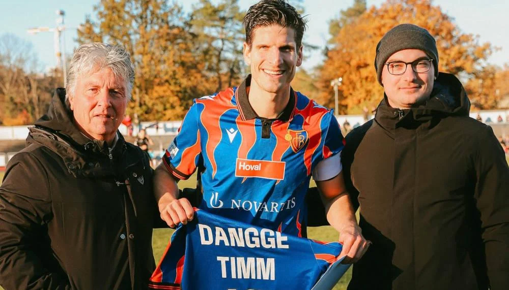 Dangge Timm – der FC Basel verabschiedet Timm Klose als Spieler