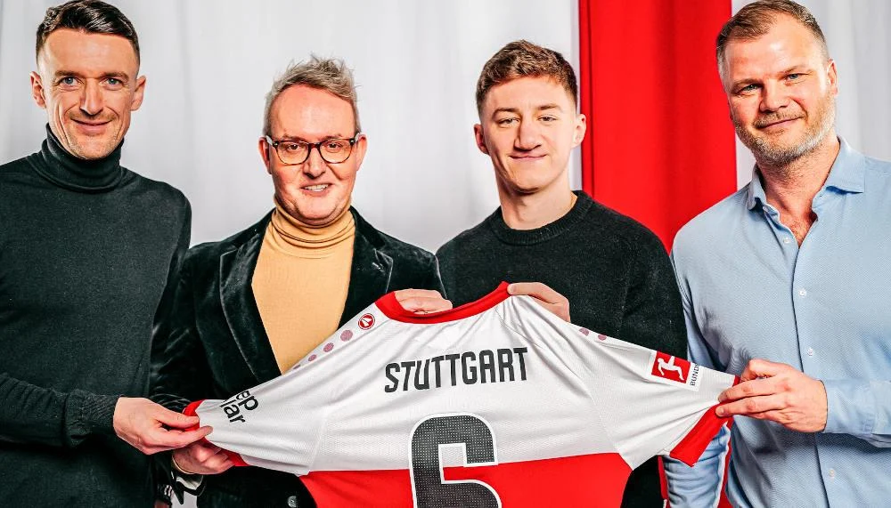 Mittelfeldmotor Angelo Stiller verlängert in Stuttgart mit Hintertür