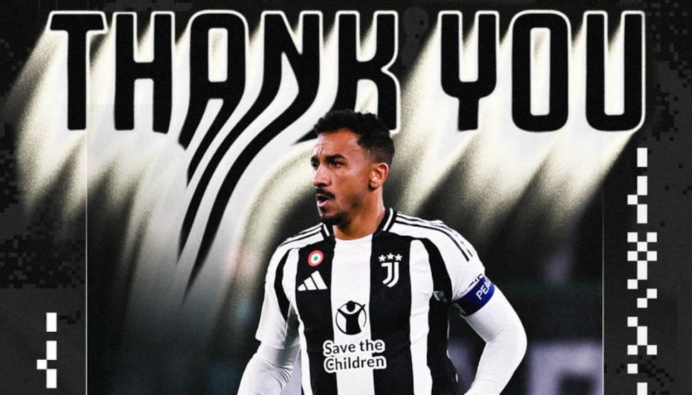 Juve verabschiedet Danilo offiziell und bedankt sich