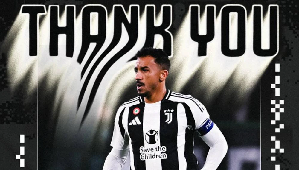 Juve verabschiedet Danilo offiziell und bedankt sich