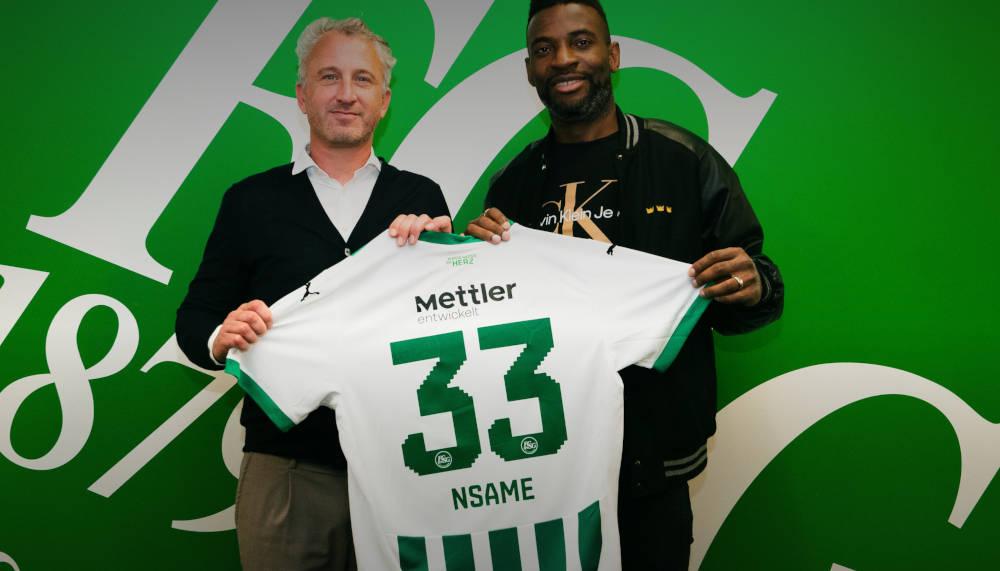 Offiziell: Der FC St. Gallen verkündet den Nsame-Transfer