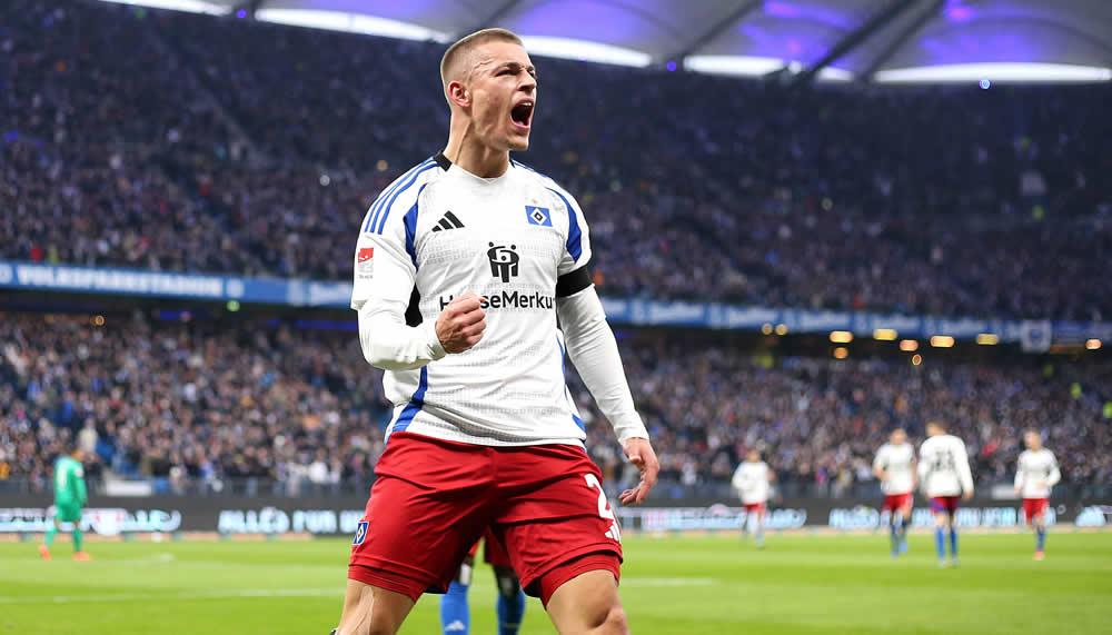 Miro Muheim will mit dem HSV in die Bundesliga aufsteigen
