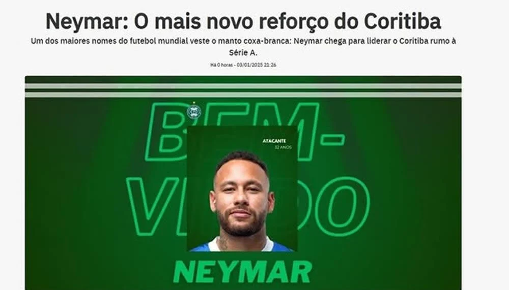 Ein Klub verkündet den Neymar-Transfer