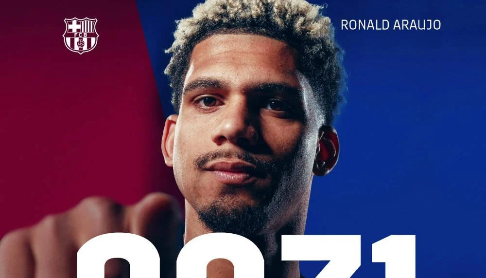 Barça setzt Statement mit Verteidiger Ronald Araujo
