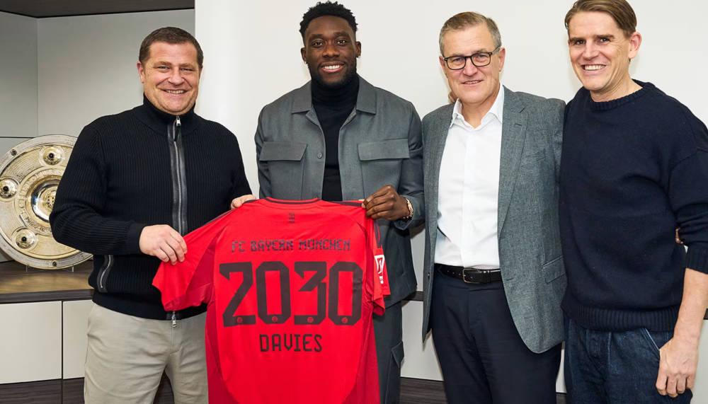 Alphonso Davies hat Zukunft geregelt und bei den Bayern unterschrieben