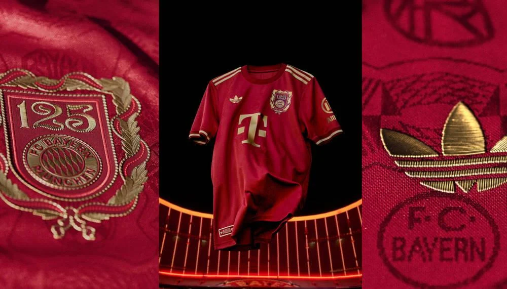 Die Bayern präsentieren ihr Sondertrikot zum 125-jährigen Jubiläum