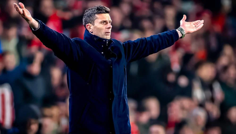 Juve-Coach Thiago Motta muss nach CL-Aus um seinen Job bangen