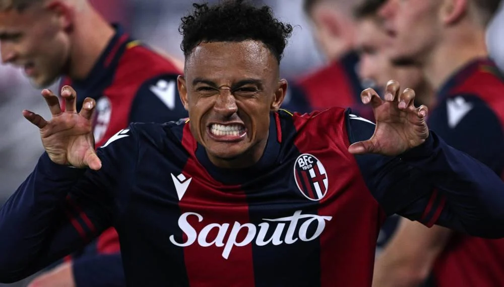 Dan Ndoye schiesst gegen Napoli ein Traumtor