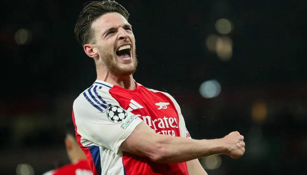 Declan Rice schafft mit Traum-Freistössen eine Champions League-Premiere
