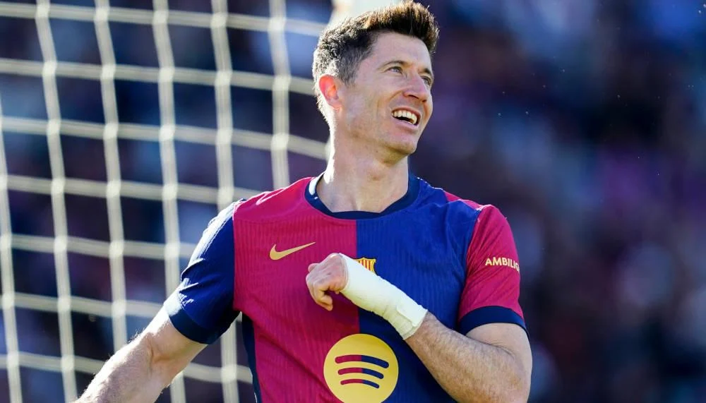 Robert Lewandowski hat nur noch ein Jahr bei Barça