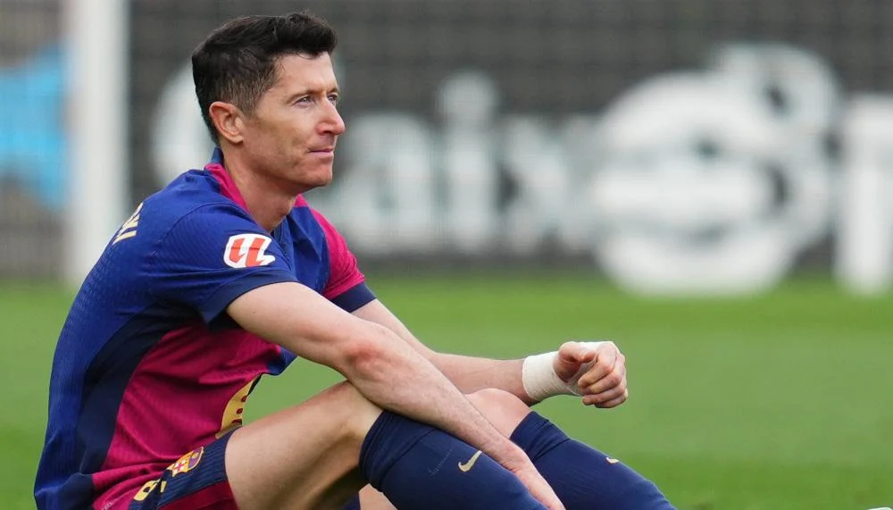 Hiobsbotschaft für Barça: Lewandowski droht wochenlanger Ausfall