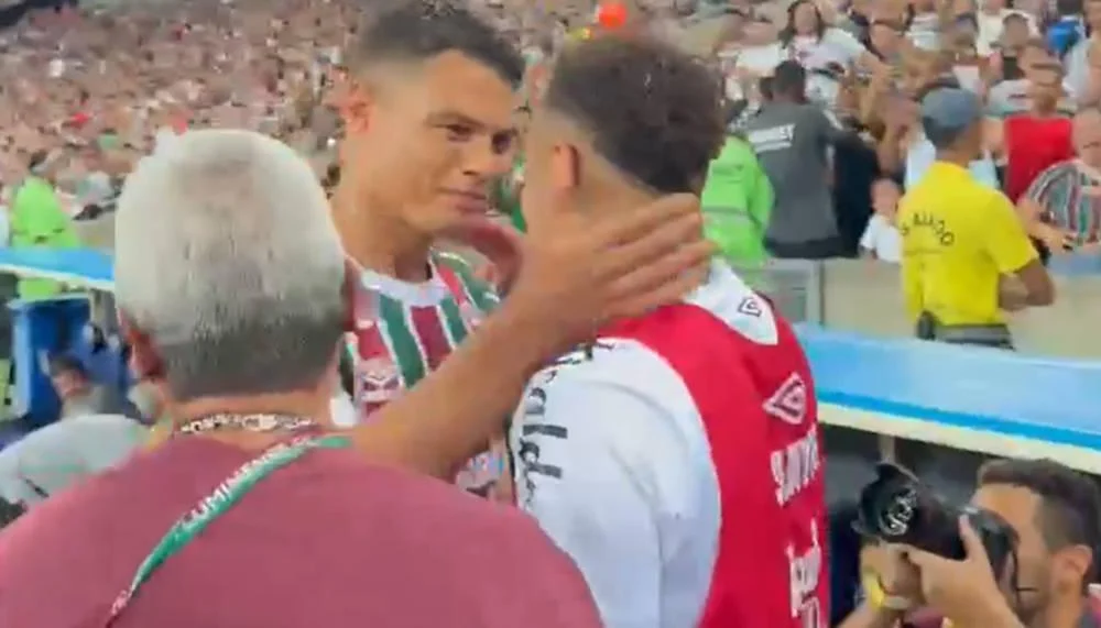 Emotionales Wiedersehen von Neymar & Thiago Silva