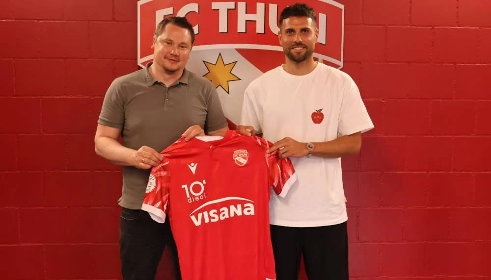 Der FC Thun verlängert mit langjährigem Leistungsträger Bertone