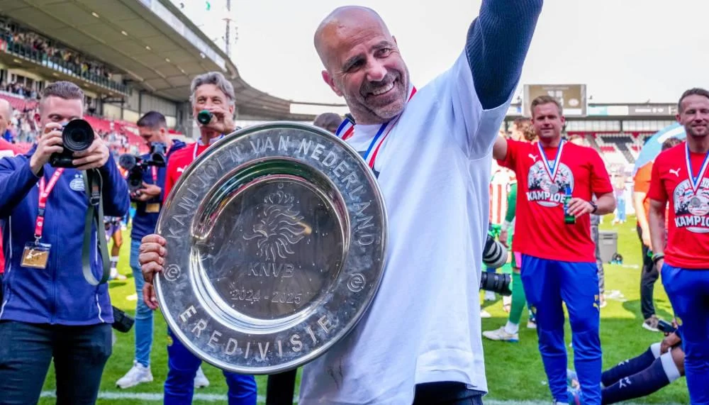 Peter Bosz steht vor Verlängerung bei der PSV Eindhoven