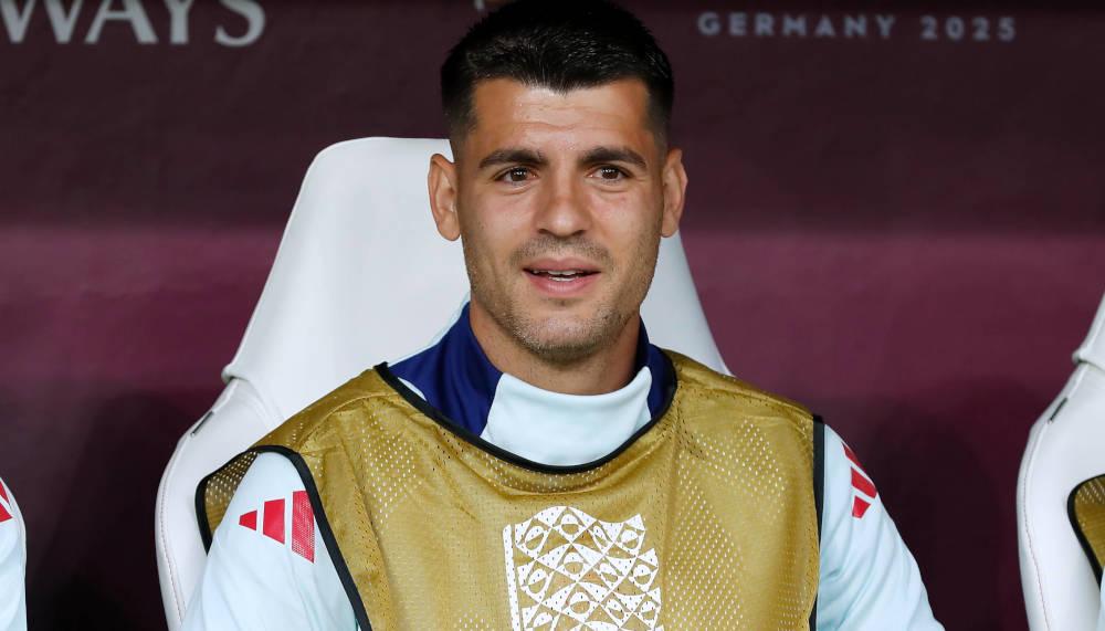 Torjäger Alvaro Morata steht vor der Rückkehr in die Serie A