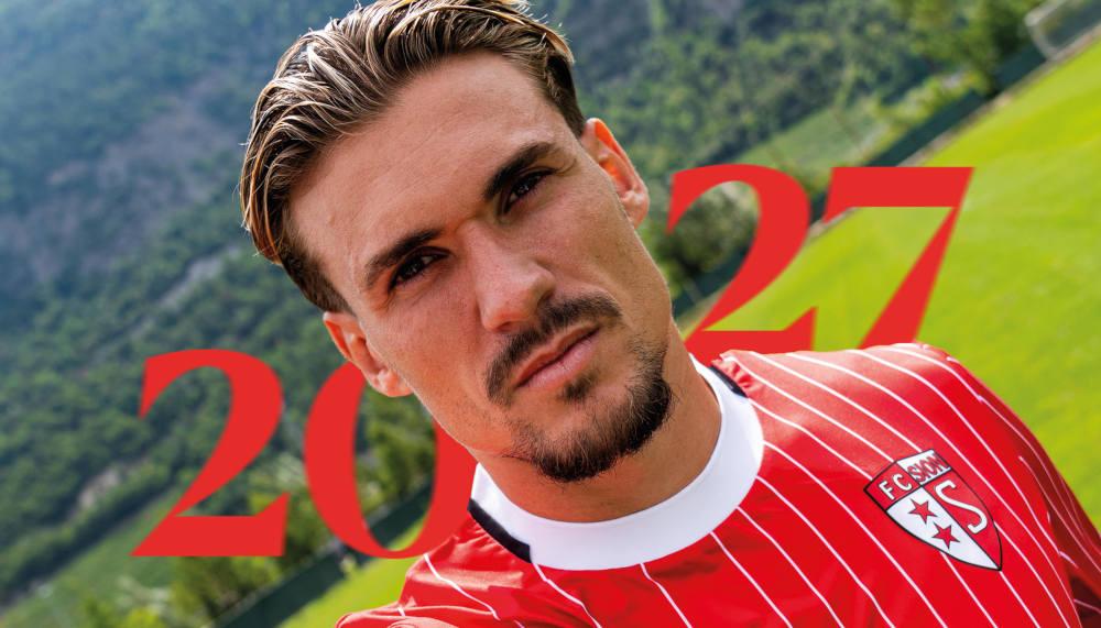 Benjamin Kololli verlängert nach einem halben Jahr in Sion bereits